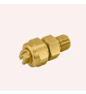 Brass Flat Fan Spray Nozzles Wide Narrow Angle, High Impact Liquid Distribution Nozzles for Cleaning Coating and Surface Treatment Applications